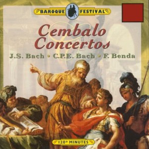 Camerata Romana的專輯J.S. Bach,  C.P.E. Bach & G. A. Benda: Cembalo Concertos