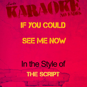 ดาวน์โหลดและฟังเพลง If You Could See Me Now (In the Style of the Script) [Karaoke Version] (Karaoke Version) พร้อมเนื้อเพลงจาก Ameritz Audio Karaoke