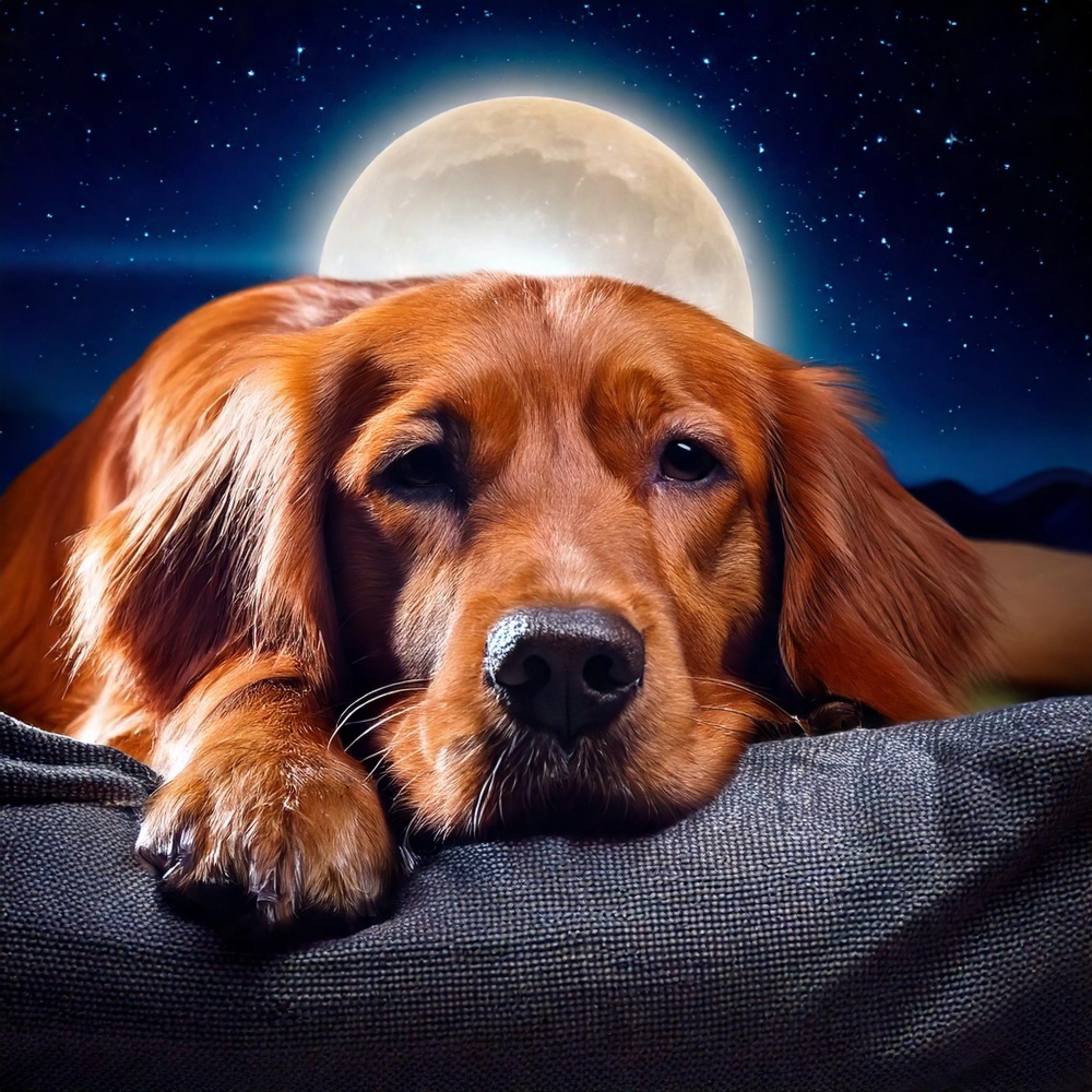 Calm Dog Night Vibes