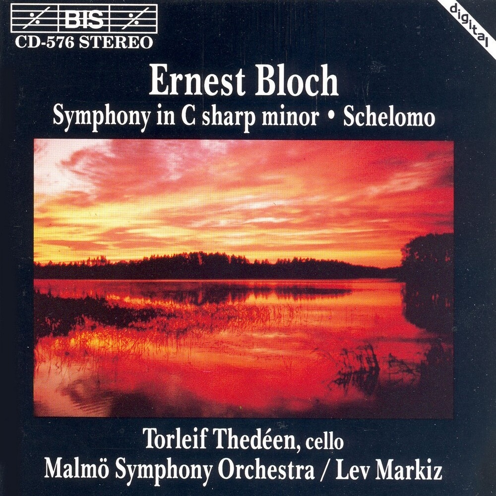 Schelomo: Schelomo, Hebrew Rhapsody for solo cello and large orchestra