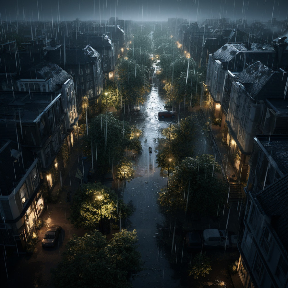 Rain's Peaceful Work Rhythm