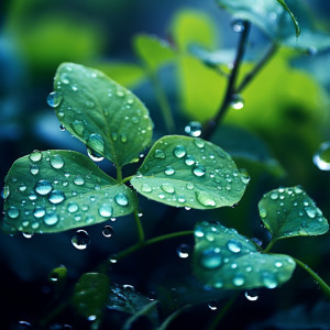Melodic Rainfall: Harmonies of Raindrops