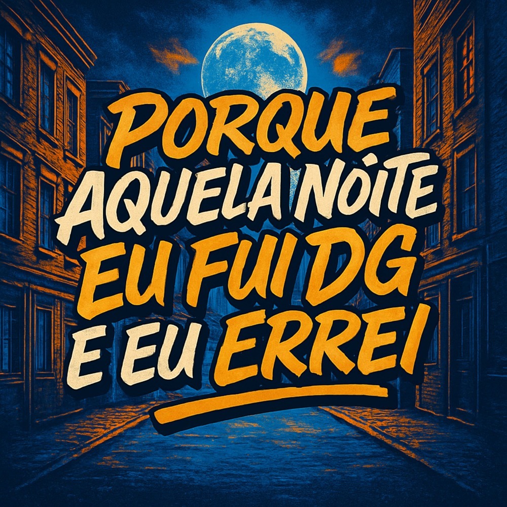 PORQUE AQUELA NOITE EU FUI DG E EU ERREI (Explicit)