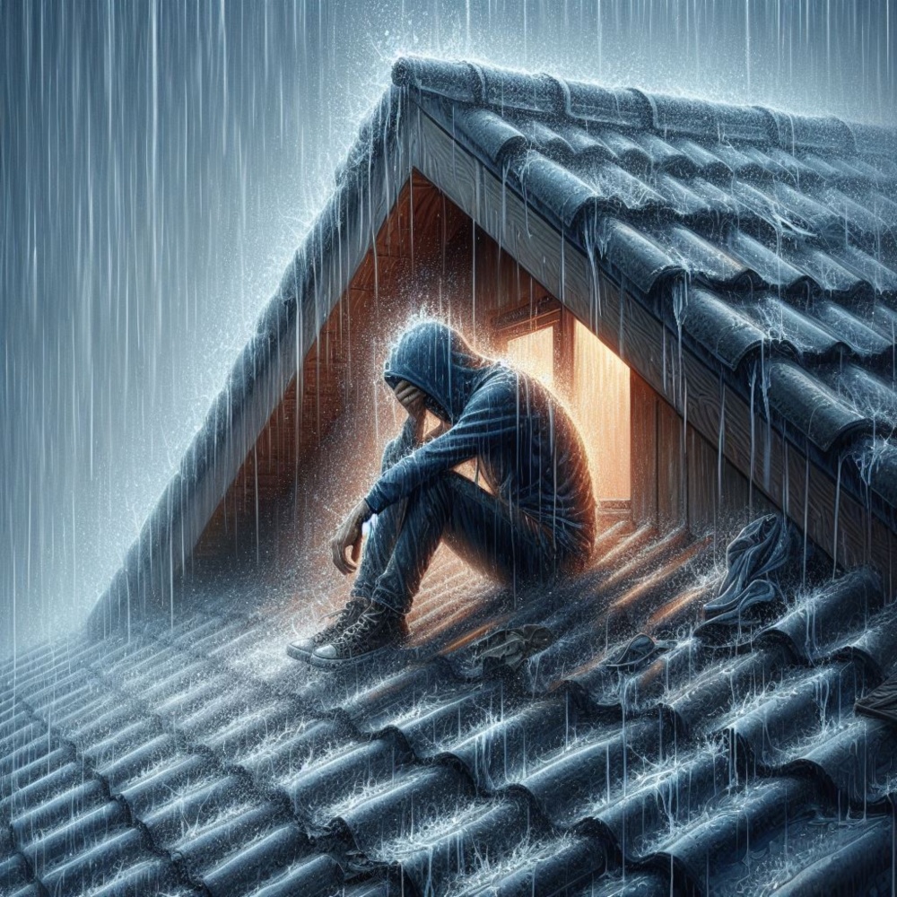 Heavy Rain on the Roof of My House 18