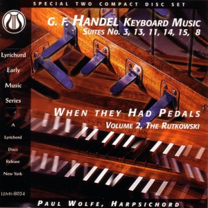ดาวน์โหลดและฟังเพลง Suite 3,  No.3 in D minor: Prelude พร้อมเนื้อเพลงจาก George Frederick Handel