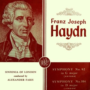 Sinfonia of London的专辑Haydn: Symphony No. 92