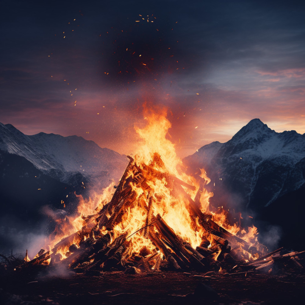 Calm Ember Meditation Mindful Tranquility