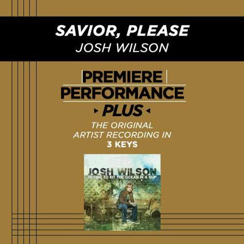 Savior, Please (Medium Key Performance Track With Background Vocals)