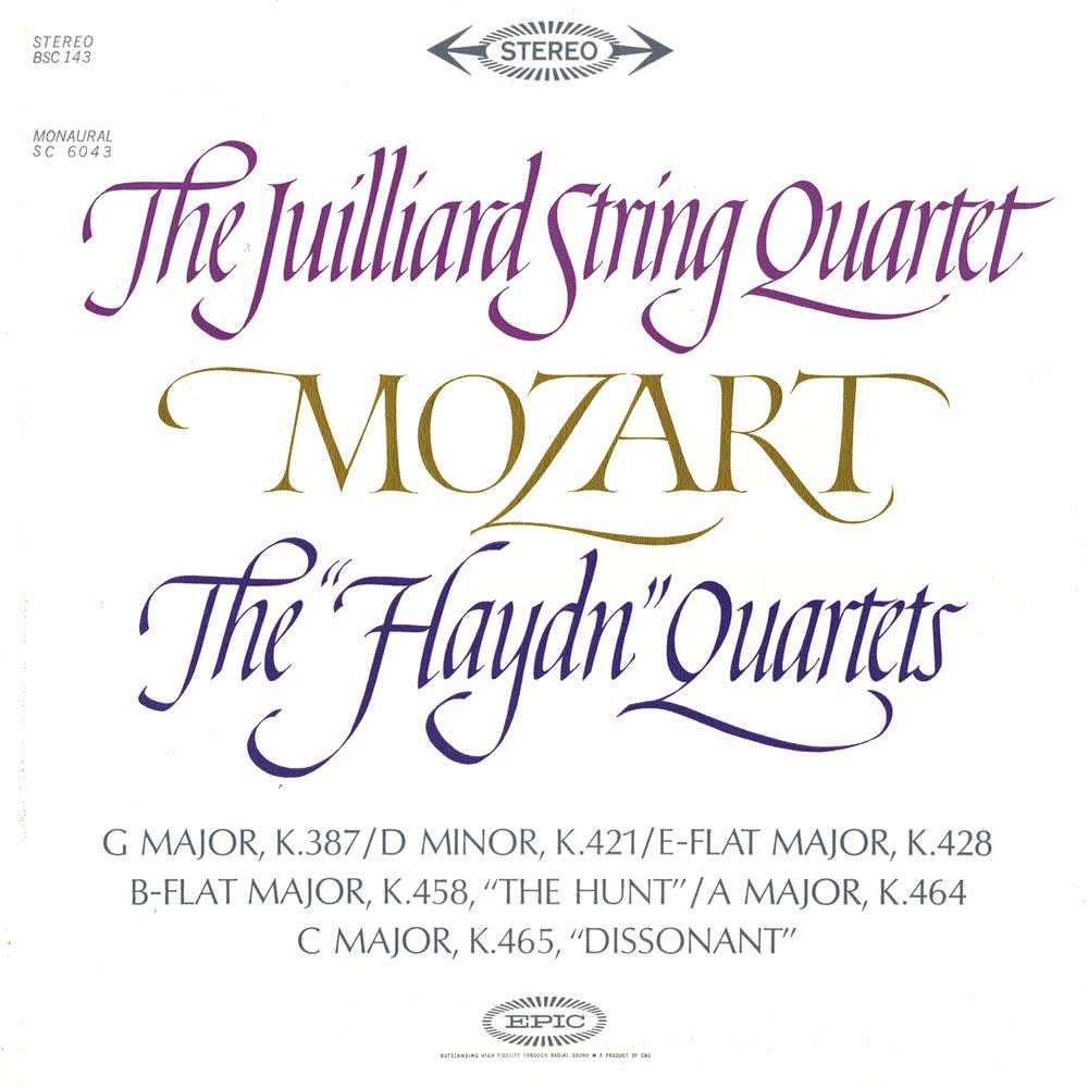 String Quartet No. 19 in C Major, K.465 "Dissonanzen": I. Adagio - Allegro