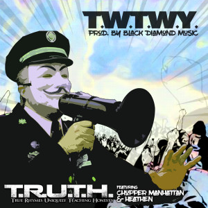收听True Rhymes Uniquely Teaching Honesty的T.W.T.W.Y.T.T (feat. Chopper Manhattan & Hevthen)歌词歌曲