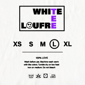 Dengarkan lagu WHITE TEE nyanyian loufre dengan lirik