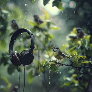 b.e. Healing Frequencies的專輯Nature's Raindrop Concerto: Binaural Birds Ensemble - 92 88 Hz