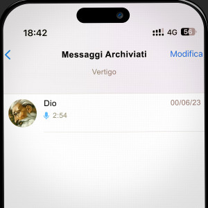 Listen to MESSAGGI ARCHIVIATI (Explicit) song with lyrics from Vertigo