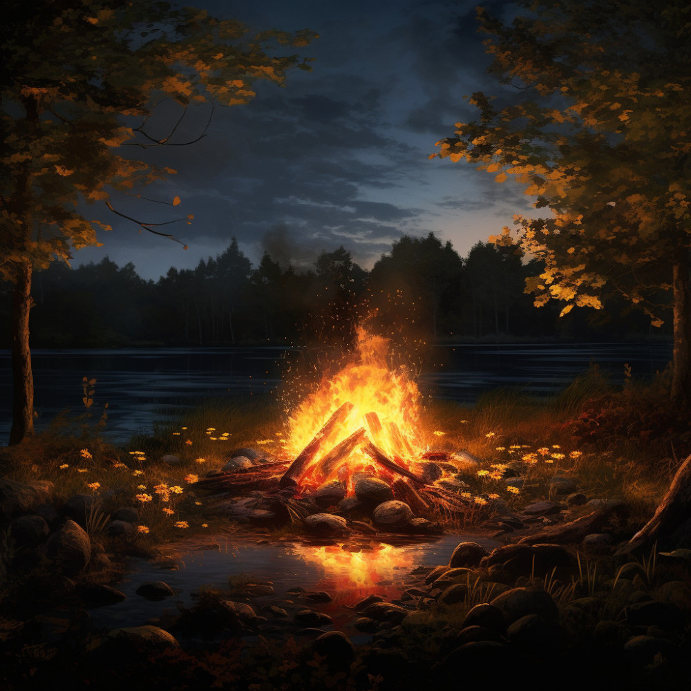 Fireside’s Soothing Meditative Ambiance