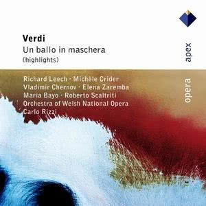 Carlo Rizzi的專輯Verdi : Un ballo in maschera [Highlights]  -  Apex