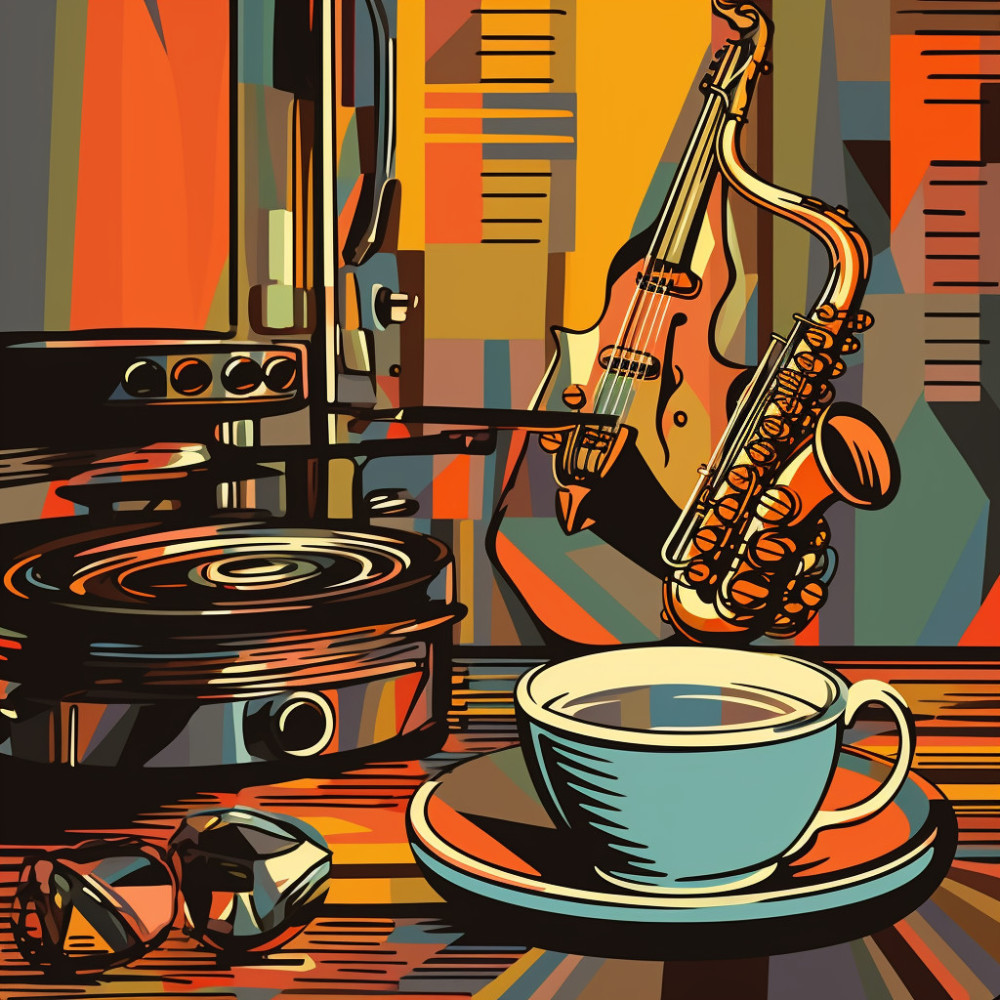Energetic Espresso Jazz Swing