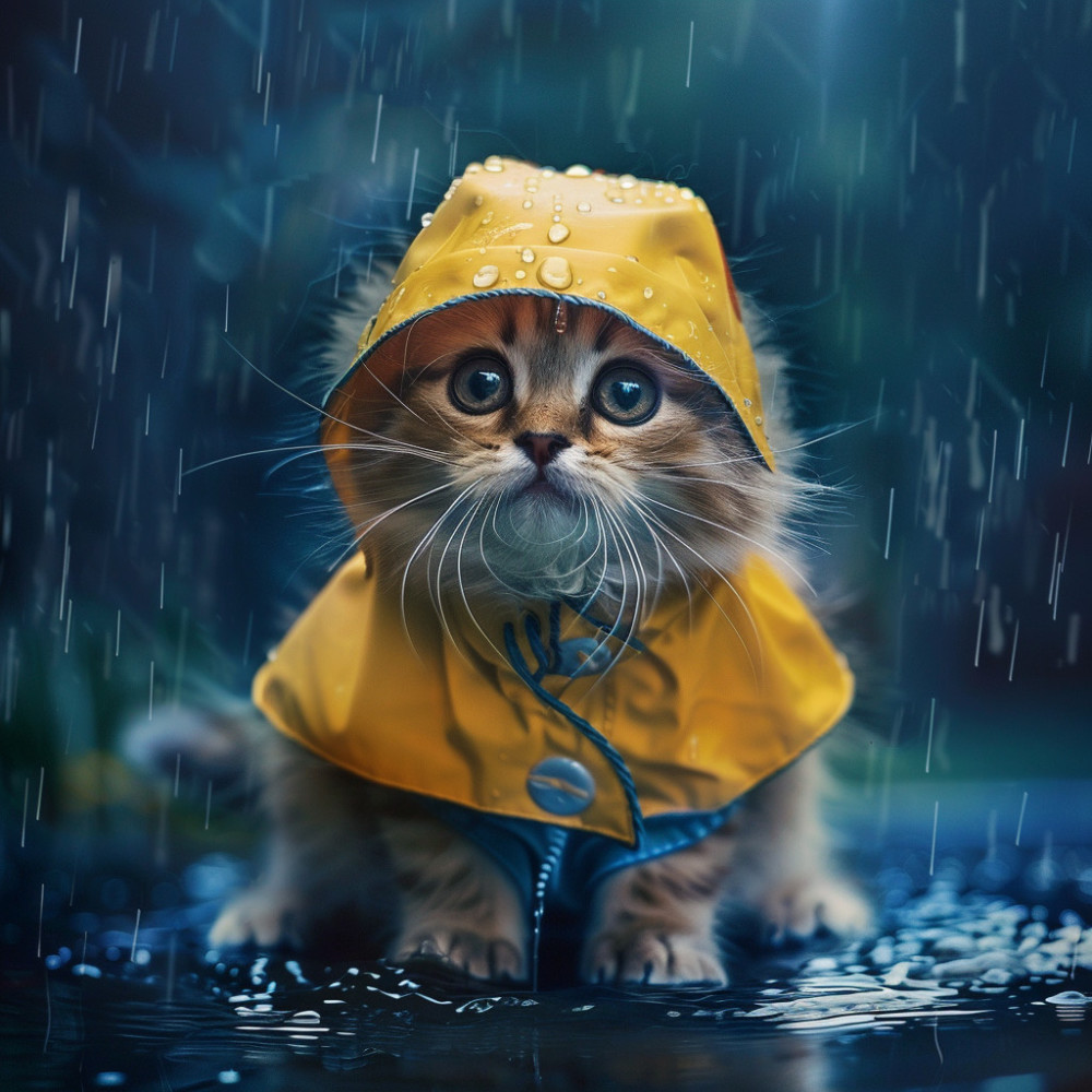Melodía De Trueno Calmante Para Gatos