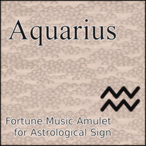 Aquarius Work Fortune Music Amulet for Astrological Sign