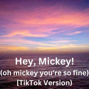 Listen to Hey, Mickey! (oh mickey you're so fine) [TikTok Version) song with lyrics from 
