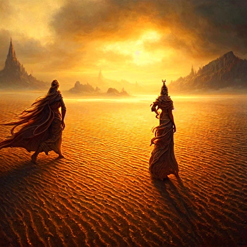 Walking on Sand