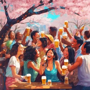 Listen to ビールの唄 song with lyrics from TAKANORI