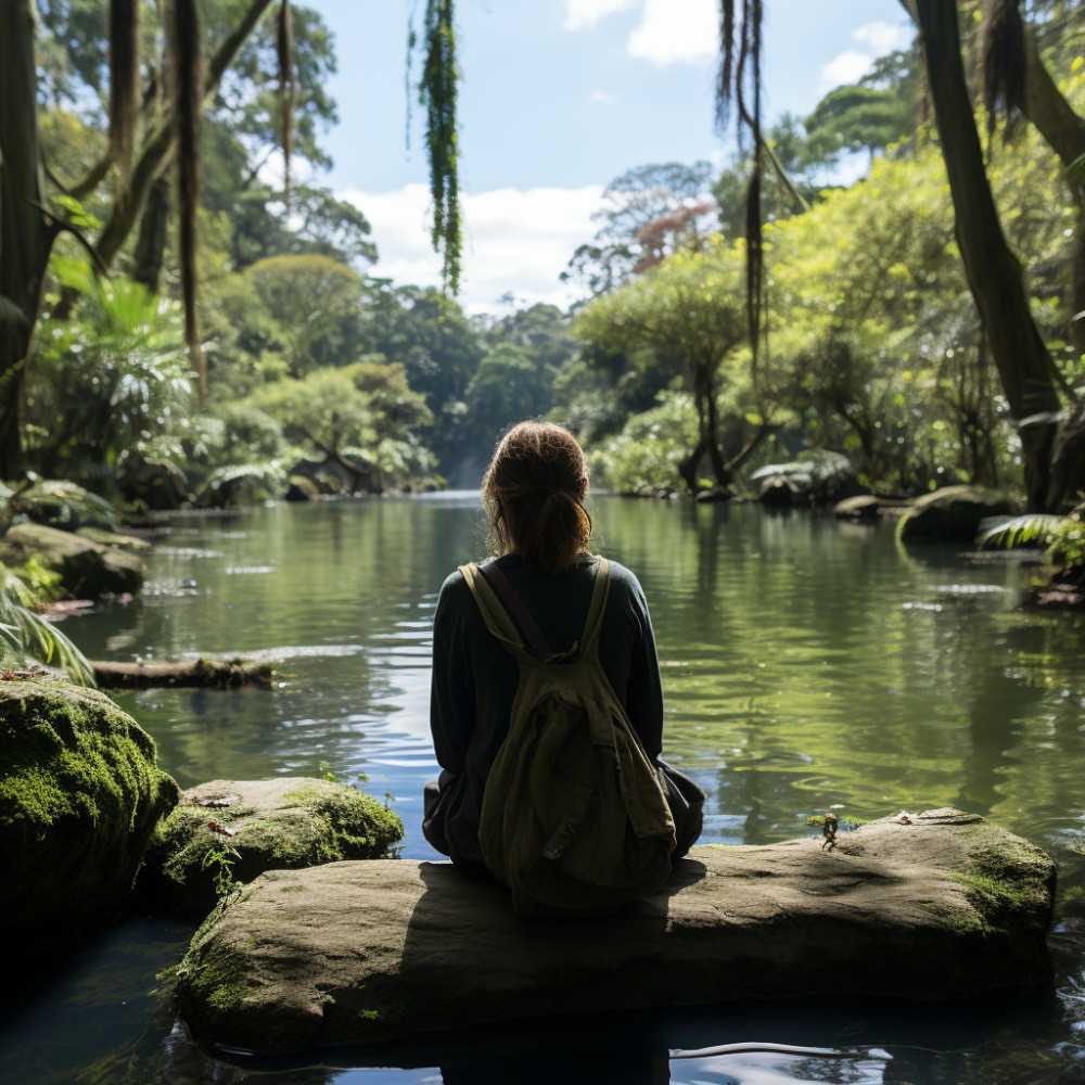 Enfoque Mindful Junto Al Río