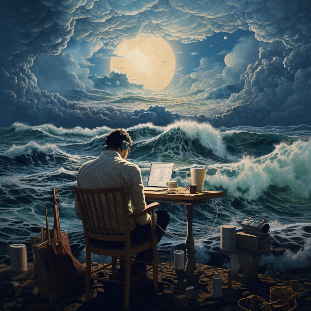 Office by the Ocean
