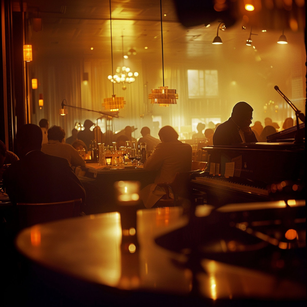 Luces De Jazz De Ritmo De Neón