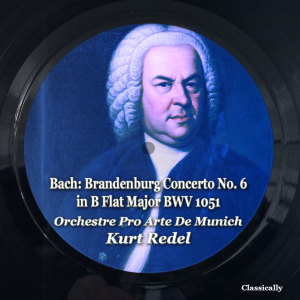 Kurt Redel的专辑Bach: Brandenburg Concerto No. 6 B Flat Major BWV 1051