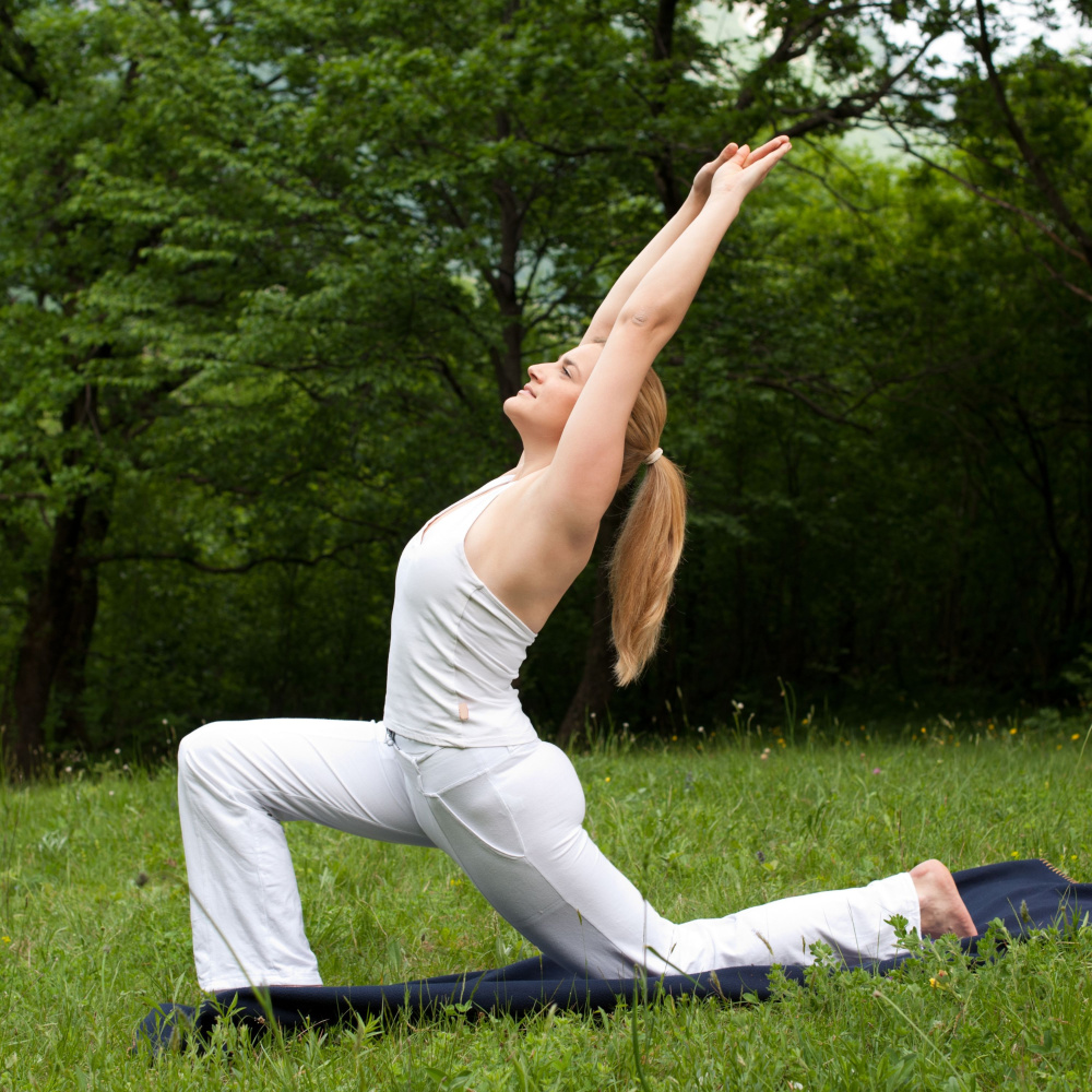 Yoga in Awakening Rain