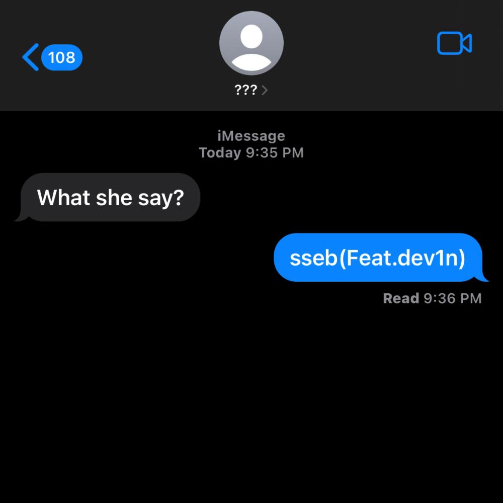 What she say? (feat. dev1n) (Explicit)