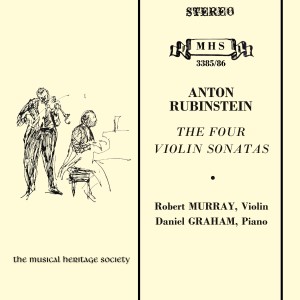 อัลบัม Rubinstein, Anton: The Four Violin Sonatas ศิลปิน Robert Murray
