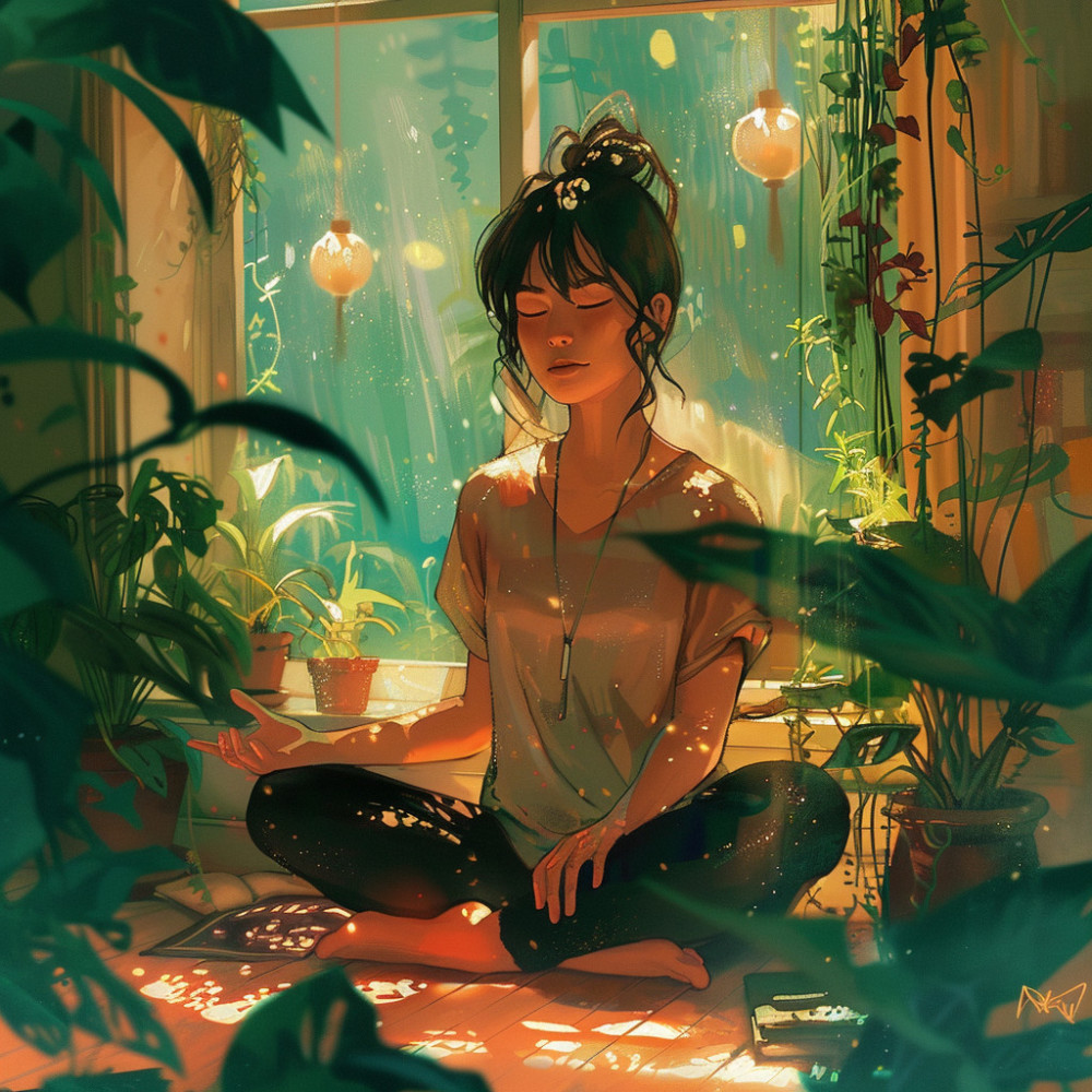 Quiet Reflection in Mindful Tones