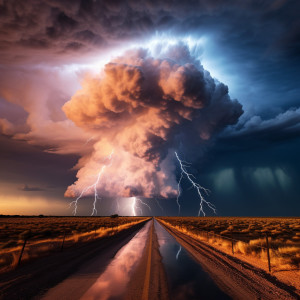 อัลบัม Meditation in Thunder's Embrace: Powerful Calm ศิลปิน Peaceful Music