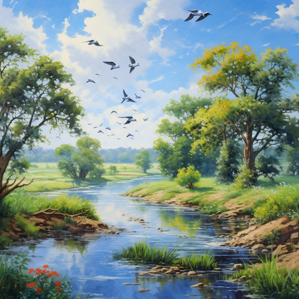 Birds on the Seaside
