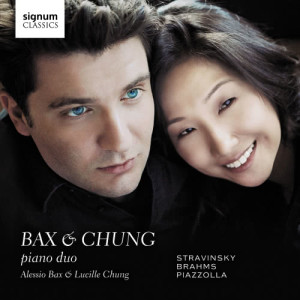 อัลบัม Stravinsky, Brahms & Piazzolla: Works for Piano-Four-Hands ศิลปิน Lucille Chung