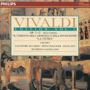 ดาวน์โหลดและฟังเพลง Vivaldi: Concerto for Violin and Strings in C , Op. 7/2 , RV 188: 3. Allegro พร้อมเนื้อเพลงจาก Salvatore Accardo