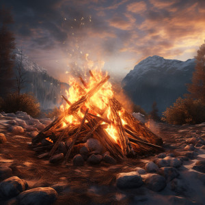 Fire's Embrace: Relaxation and Warmth