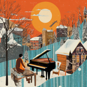 Background Instrumental Jazz的專輯Snowfall Melodies: Jazz Piano Solace