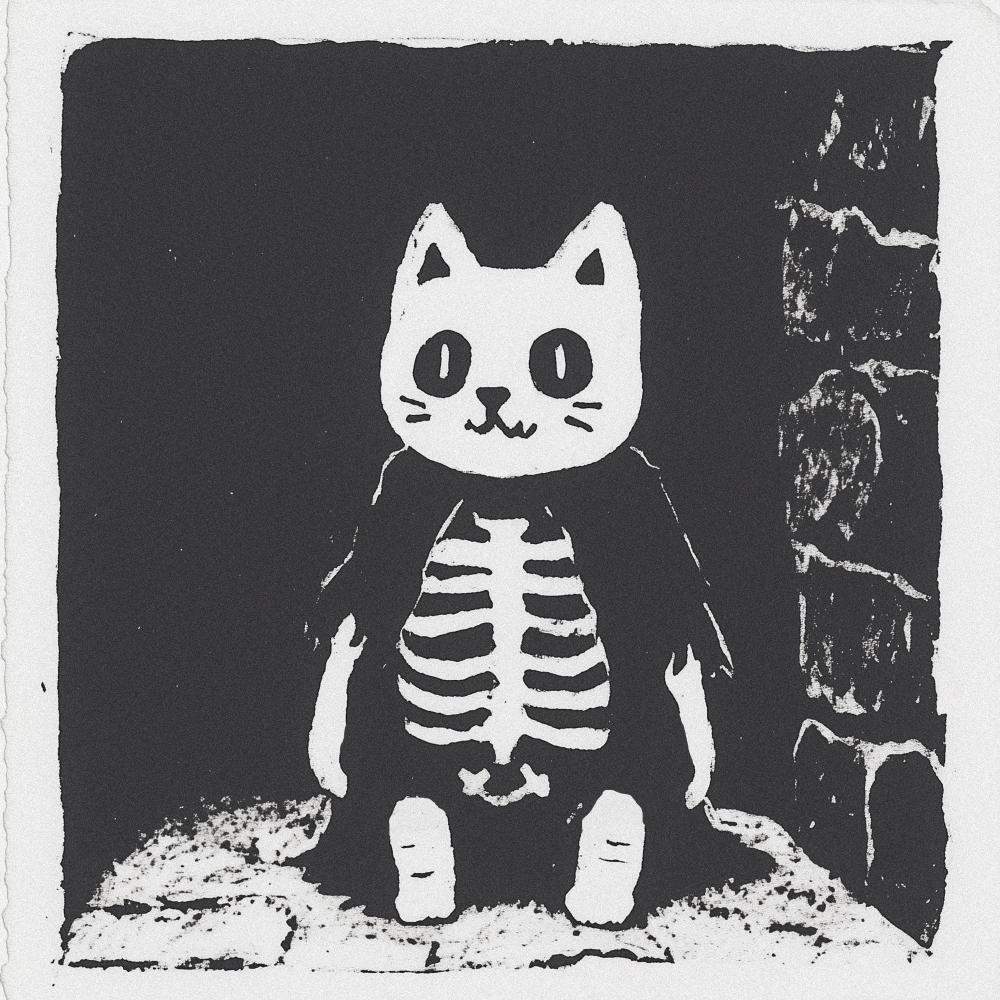 spooky cat