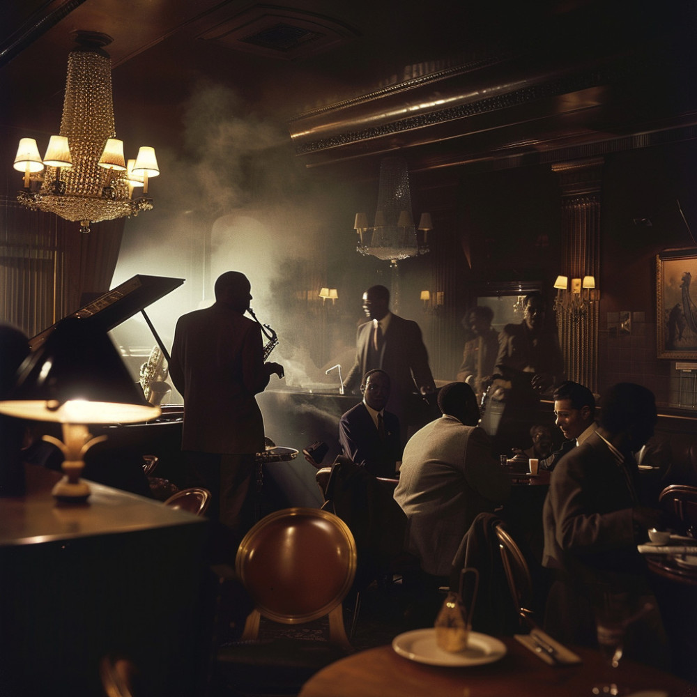 Escena Musical De Jazz Callejero