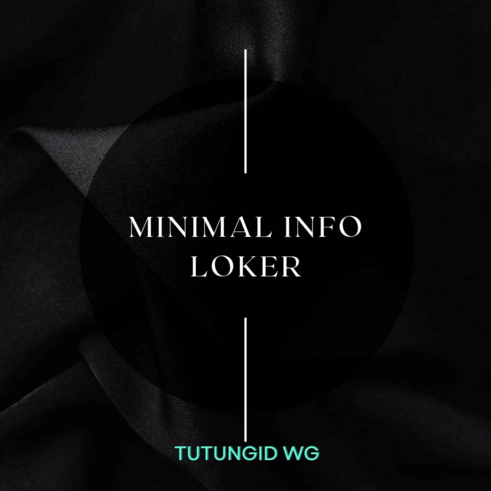 Minimal Info Loker