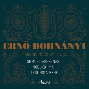 Nobuko Imai的專輯Dohnányi: Piano Quintets Op. 1 & 26