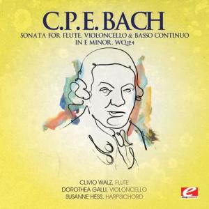 Clivio Walz的專輯C.P.E. Bach: Sonata for Flute, Violoncello & Basso Continuo in E Minor, Wq.124 (Digitally Remastered)