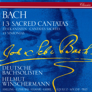 อัลบัม Bach, J.S.: 13 Sacred Cantatas; 13 Sinfonias ศิลปิน Ileana Cotrubas