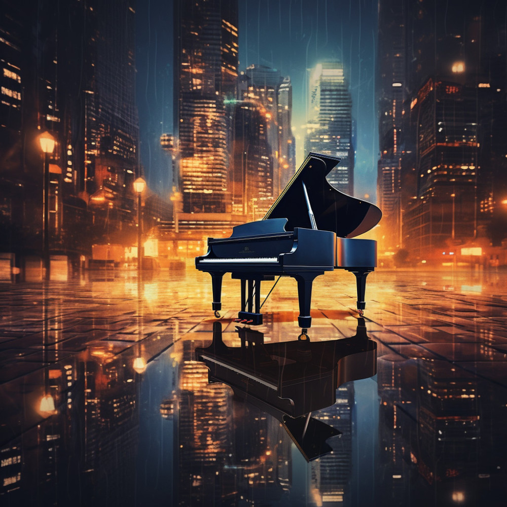 Jazz Piano Cityscape Harmony