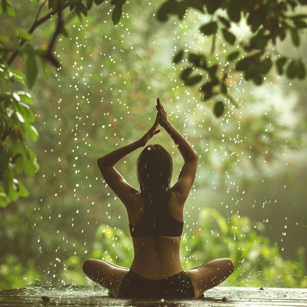 La Tierna Melodía De La Lluvia Para La Relajación