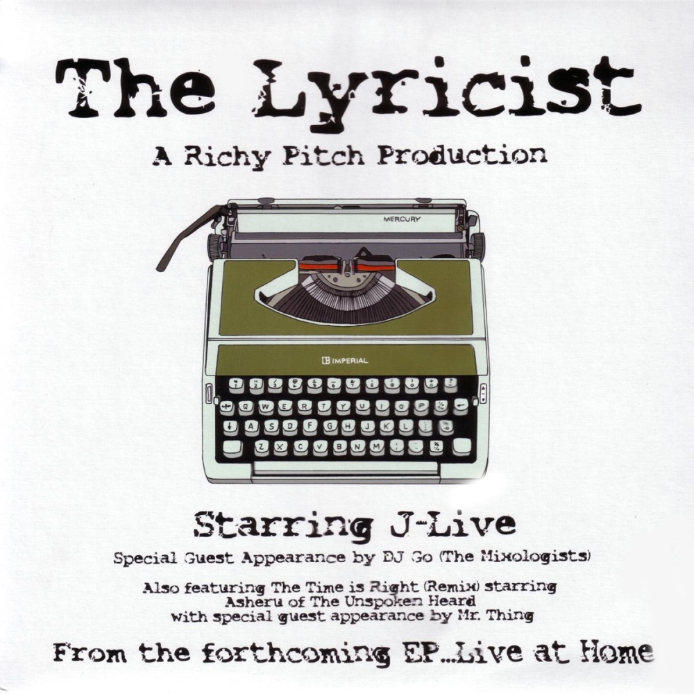 The Lyricist - Feat J-Live (Acapella)