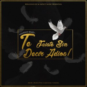 ดาวน์โหลดและฟังเพลง Te Fuiste Sin Decir Adios พร้อมเนื้อเพลงจาก Nativo Emd