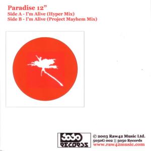 ดาวน์โหลดและฟังเพลง I'm Alive พร้อมเนื้อเพลงจาก Paradise